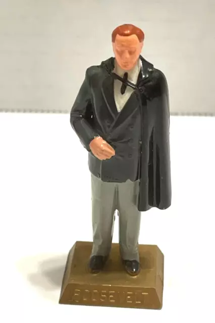 Marx President America 3" Miniature Figure 1960s Figurine Toy Roosevelt