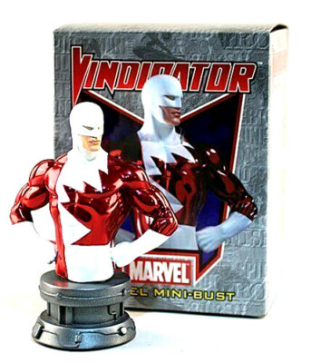 Bowen Marvel SPIDERMAN SCARLET busto resina 15cm ltd 2000 Bowen 