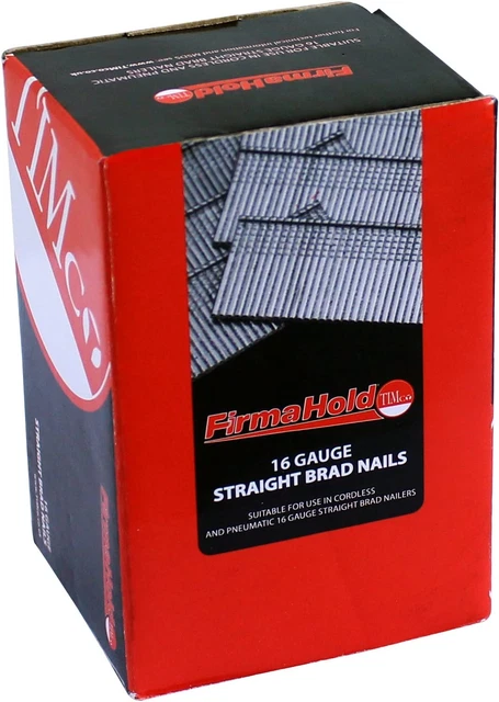 Timco BG1625 Firmahold Straight Brad 16 x 25 - verzinkte Box von 2000