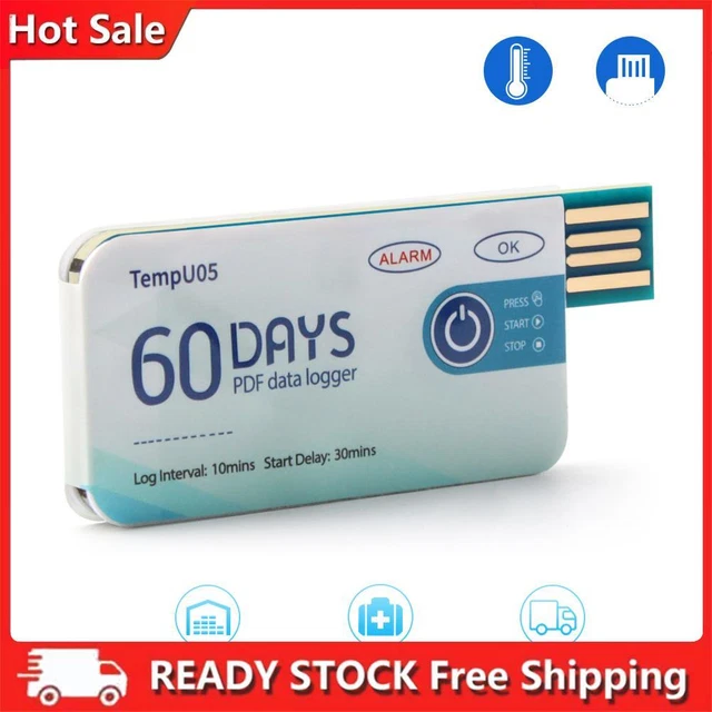 Data logger temperatura portatile misura alta precisione monouso