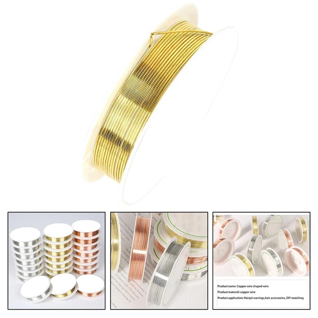 EASY TO USE Craft Wire for Jewelry Making 0 25mm Thickness Material 18m