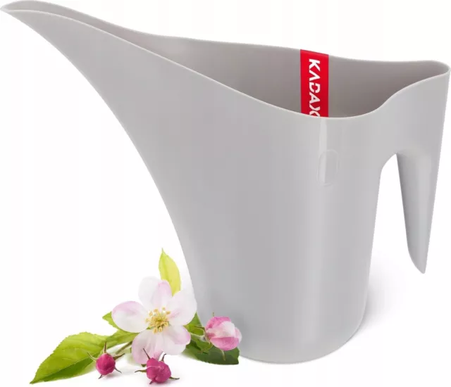 KADAX Regadera, Regadera de Flores de 1,2 L, Regadera de plástico de Cuello...