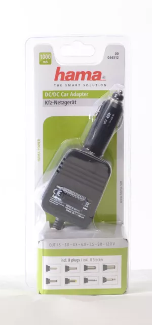 HAMA DC/DC Car Adapter, KFZ-Netzgerät