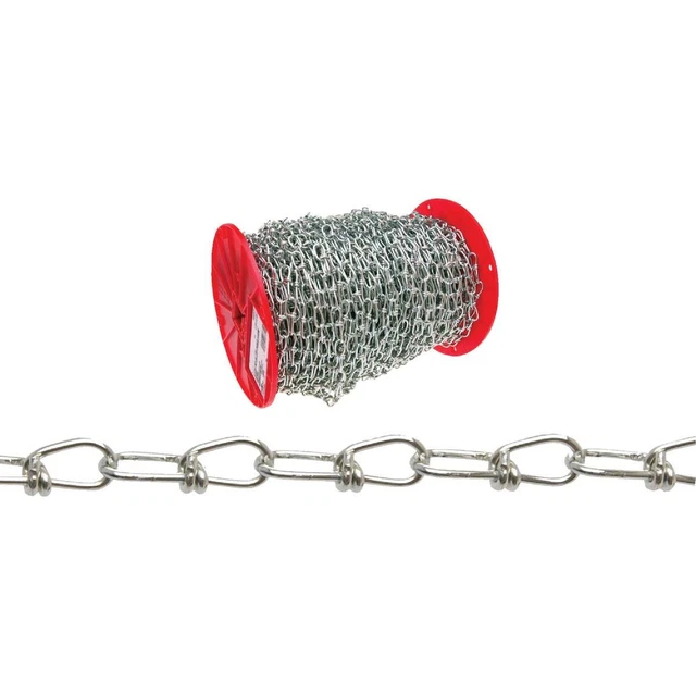 Campbell #3/0 150 Ft. Zinc-Plated Low-Carbon Steel Coil Chain T0726427N Campbell