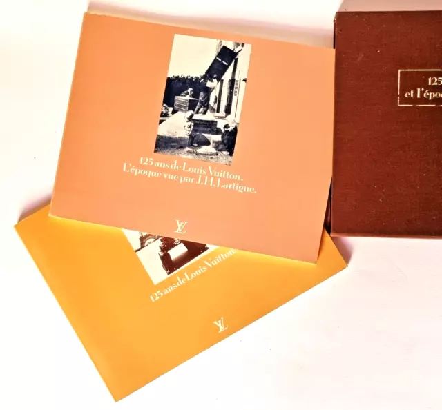 125 Ans de Louis Vuitton et l'Epoque Vue par J.H. Lartigue & SIGNED LETTER