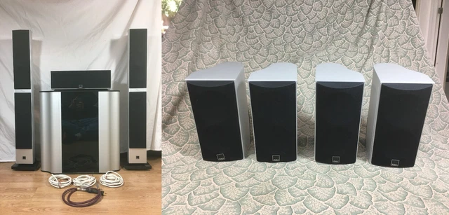 Dali Piano Vocal Agile Forte Ambient Speaker Sound System Set