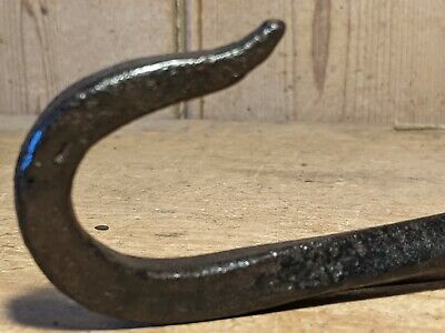 Antique Wrought Iron S Hook~Meat/Beam/Game/Hook~Butchers/Bacon Hook~ 3
