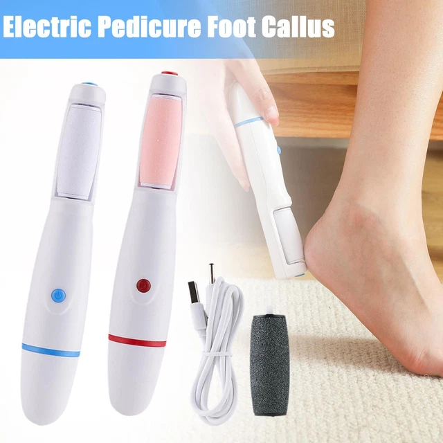 Electric Pedicure Foot Callus Grinder USB Feet Care Dead Skin Remover NEW X7Z6
