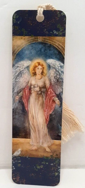 Quality Artworks Guardian Angel Bookmark by Lena Liu 1997 #LL70 Vintage NEW