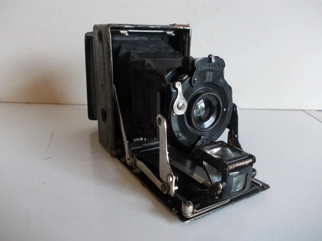 Vintage Ernemann Folding Plate Camera