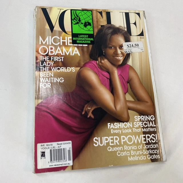 VOGUE MAGAZINE MICHELLE Obama March 2009 Vintage 35.00 PicClick AU