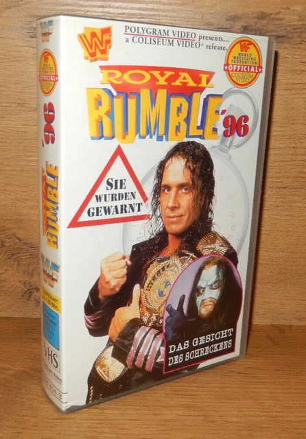WWF / WWE Royal Rumble 1996 Deutsch VHS Rarität £10.40 - PicClick UK