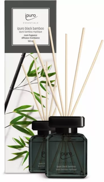 ipuro Luftverbesserer Black Bamboo Raumduft (100ml)