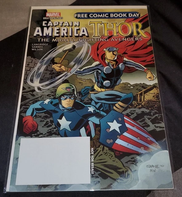 Captain America Thor The Mighty Fighting Avengers (Marvel 2011) FCBD