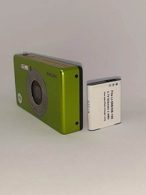 今季ブランド RICOH PX Scratches Minor Used, Camera Digital Compact GREEN ボディ・フェイスケア