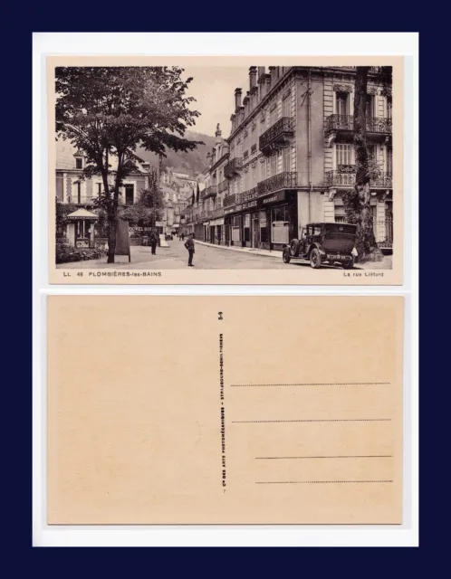 France Plombieres Les Bains La Rue Lietard Circa 1930.