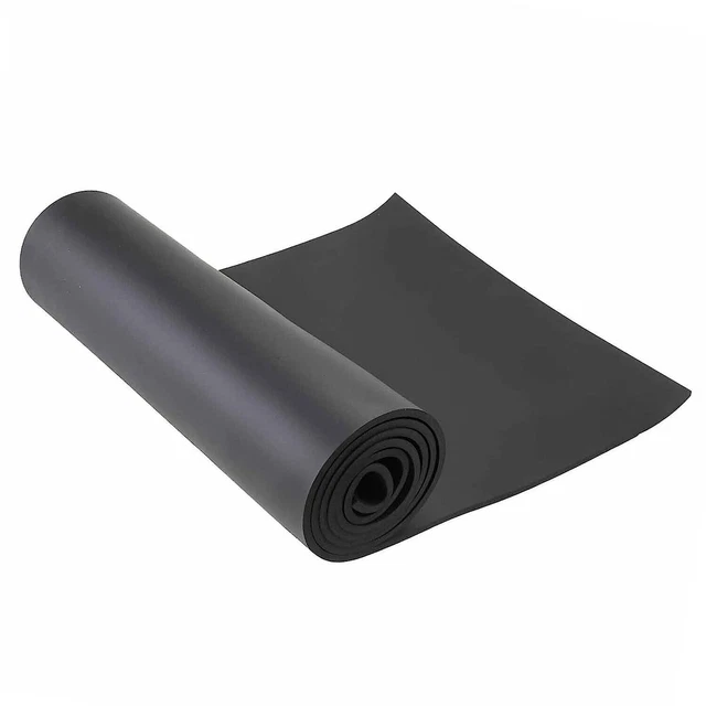 Sponge Foam Rubber Sheet Roll Soundproof Without Adhesive Sealing 1/4"x 17"x 80"