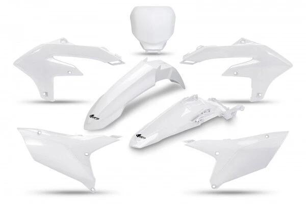 Kit De 8 Carénages Blancs Pour MBK Booster / Yamaha BWS (modèles 2004 à 2021) - Neuf, Marque Mister Parts