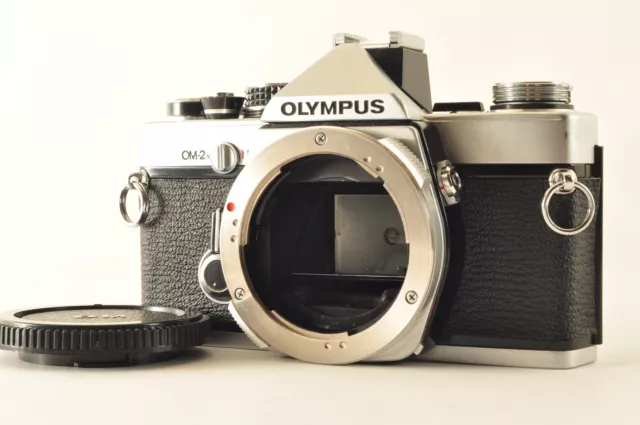 "N.Mint" Olympus OM-2N OM2n Silver 35mm SLR Film Camera Body From Japan #989