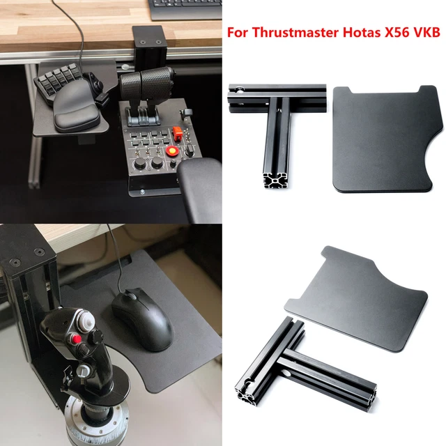 FOR THRUSTMASTER HOTAS X56 VKB Flight Joystick Keyboard Mouse Mount