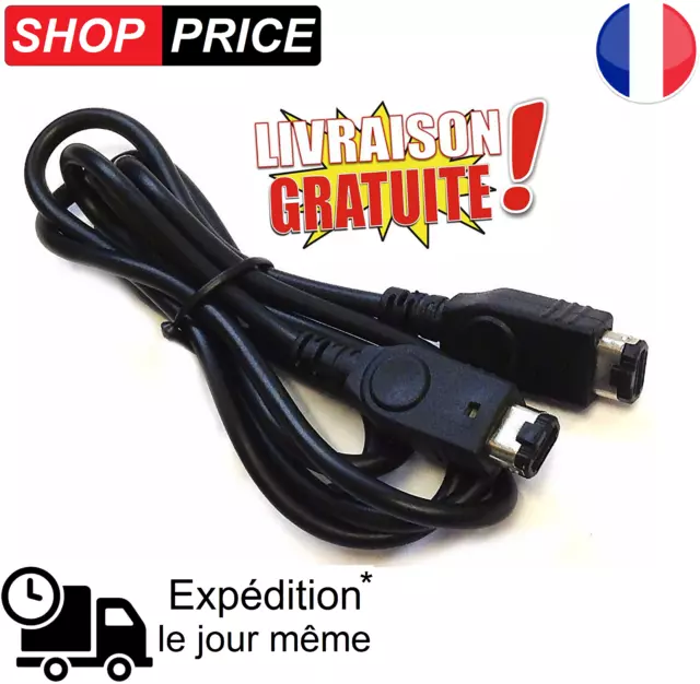 Cable link pour Game Boy Advance et Game boy Advance SP (GBA liaison) (NEUF)