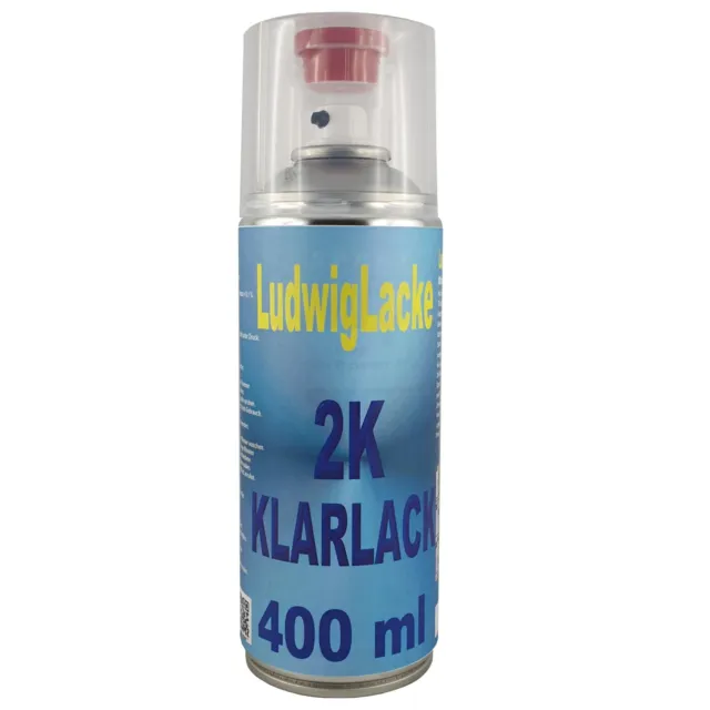 2K Klarlack Spraydose 400ml glänzend Lackspray Ludwiglacke