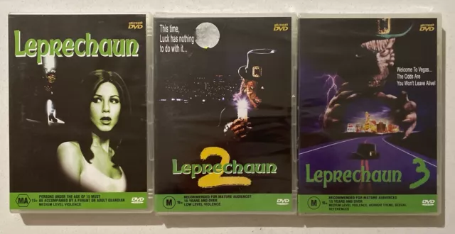Leprechaun Triple Feature (DVD) - 1, 2, & 3 with Jennifer Aniston