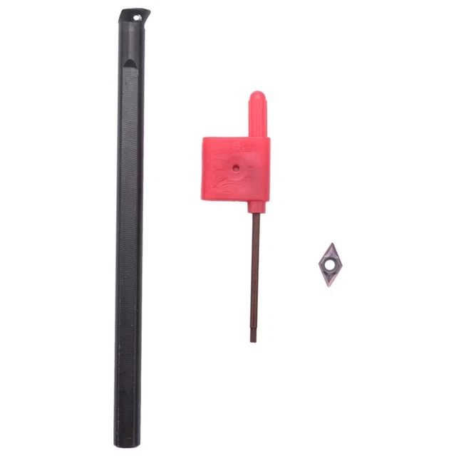 Turning Tool Holder S08K-SDUCR07 Internal Boring Bar + 95 Degree DCMT0702 I R1M7