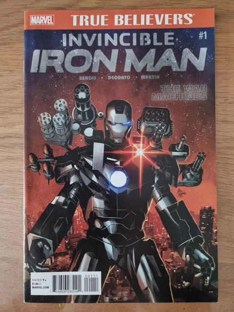 True Believers (2016) Invincible Iron Man War Machine Issue 01