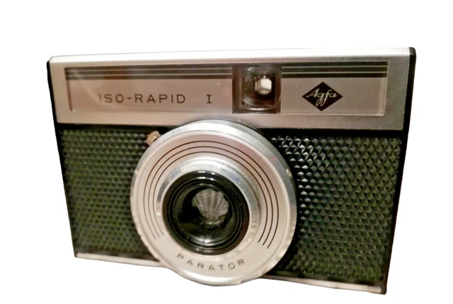Agfa Iso-Rapid 1  mit Original Kameratasche und Trageschlaufe in s. g.  Zustand