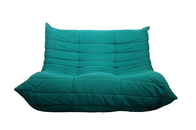 Contemporary Modern Green Togo Sofa by Michel Ducaroy by Ligne Contemporary Modern Green Togo Sofa by Michel Ducaroy by Ligne