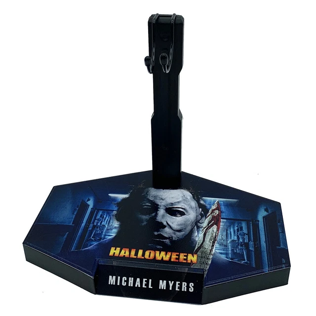 1/6 Scale Action Figure Display Stand Halloween Michael Myers Customize