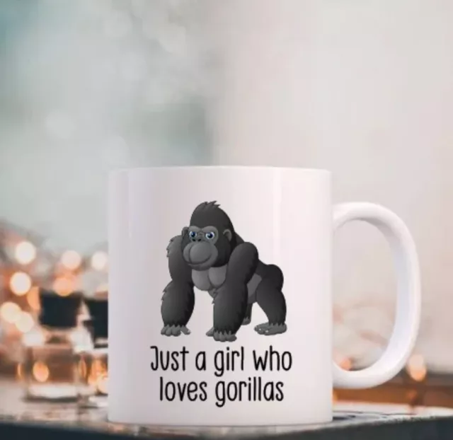 Funny Gorilla Coffee Tea Mug Gift Present