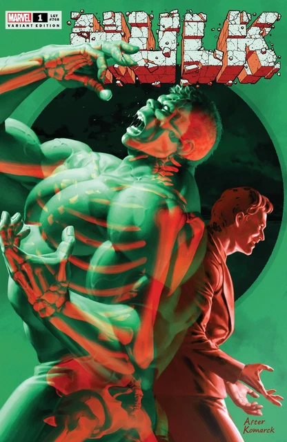 Hulk #1 (2021) Junggeun Yoon Double Exposure Trade Dress