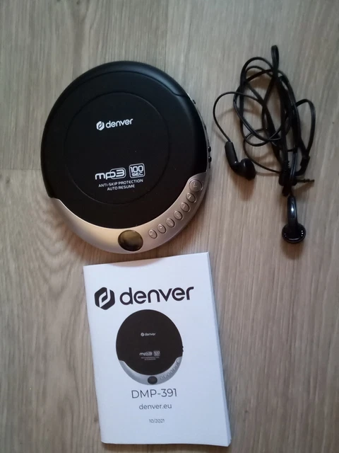 portabler MP3 CD Player Denver DMP-391