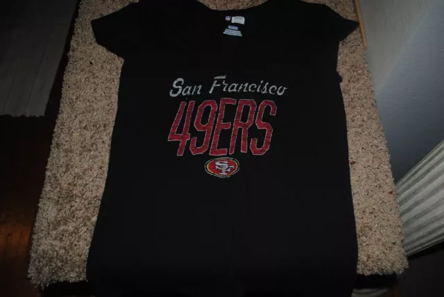 NFL Football, San Francisco SF 49ers Woman's short sleeve Adult XL Shirt