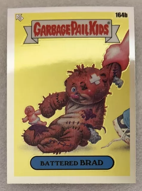 164b BATTERED BRAD 2021 Topps GPK Garbage Pail Kids Chrome Series 4