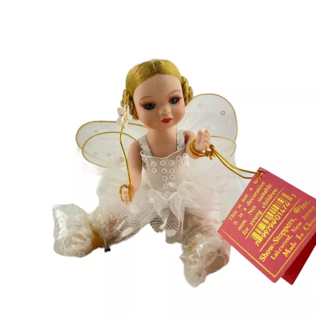 Florence Maranuk JEMMA Fairy Ballerina 5" Porcelain Doll SHOW STOPPERS in Box