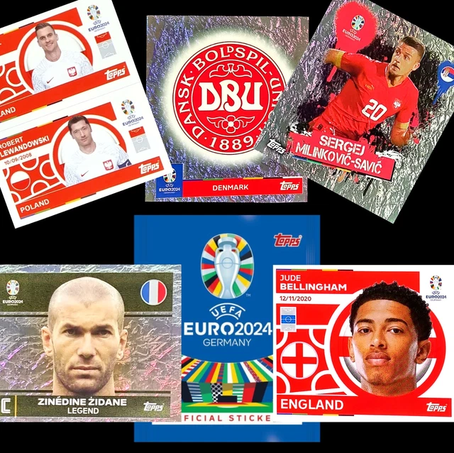 thumbnail image 2 of Topps UEFA Euro 2024 Germany Collector Stickers - 50 Bags/Multipack 2 of 3