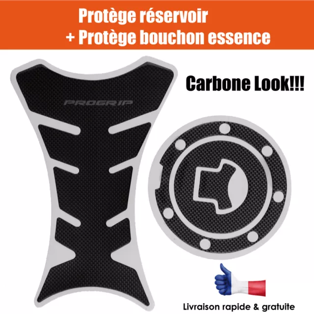 Protège-Bouchon-Réservoir d'Essence 3D Look Carbone pour BMW