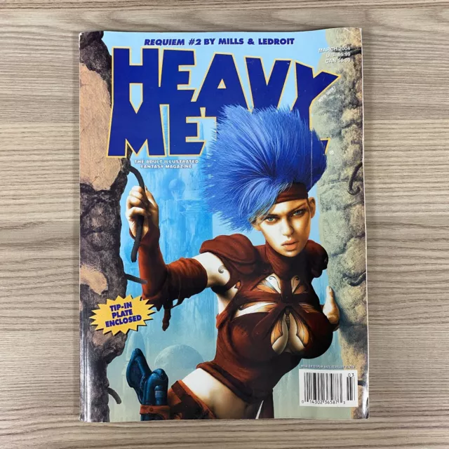 Heavy Metal Magazine March 2004 Volume Xxviii No. 1 Metal Mammoth Comic Book