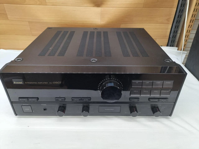 Ampli Intégré Sansui AU-D77X – Remis à Neuf – 2x110W – 220V – TBE