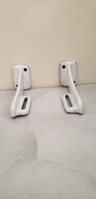 Vintage Shelf Porcelain Brackets Set shabby