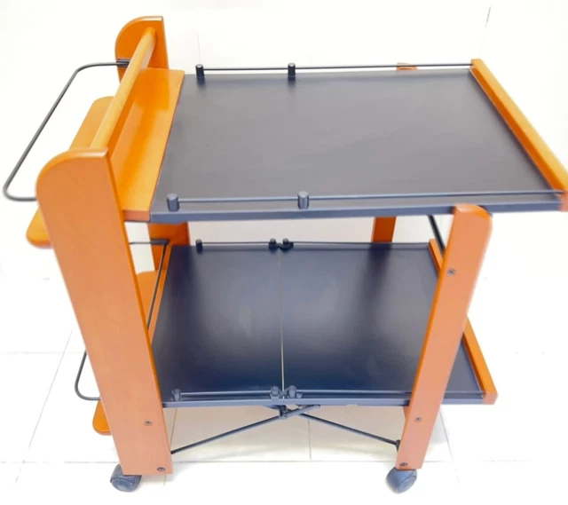 CARRELLO mobile bar FOPPAPEDRETTI - CESARE LACCA VERNON PANTON JO PONTI COLOMBO