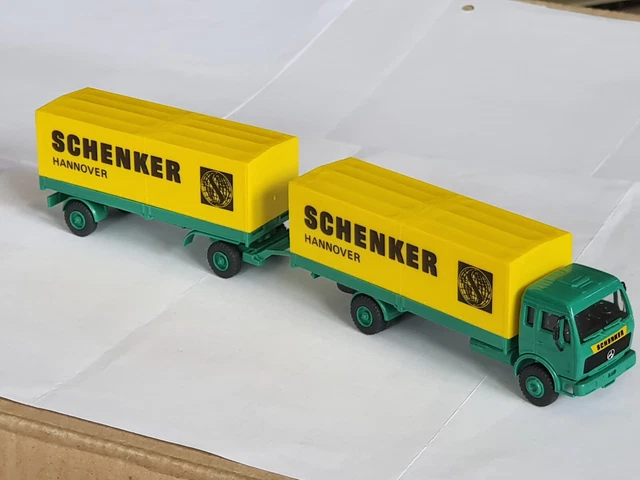 Miniatures montées - Mercedes LF 16/12 Ziegler Pompiers Hannovre 1995 1/43 IXO - Jeux