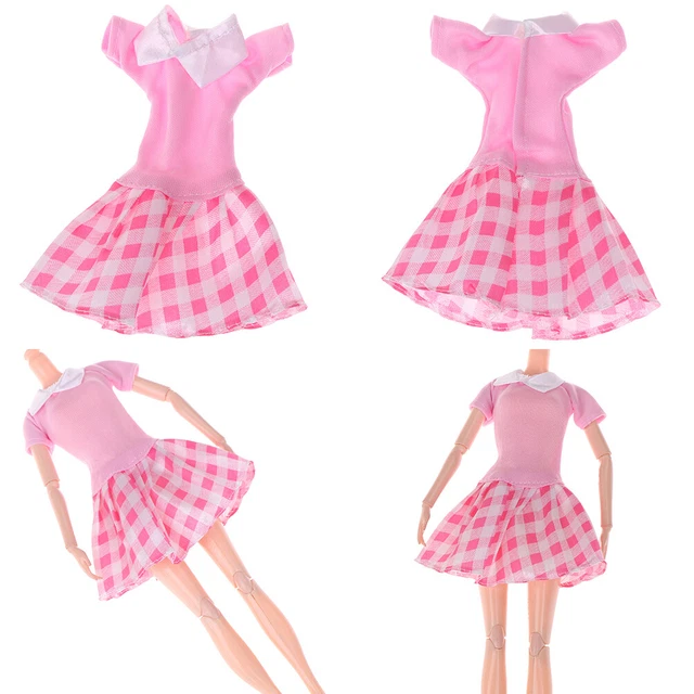 Handmade party dress doll clothes dolls accessories for girl gift^I4