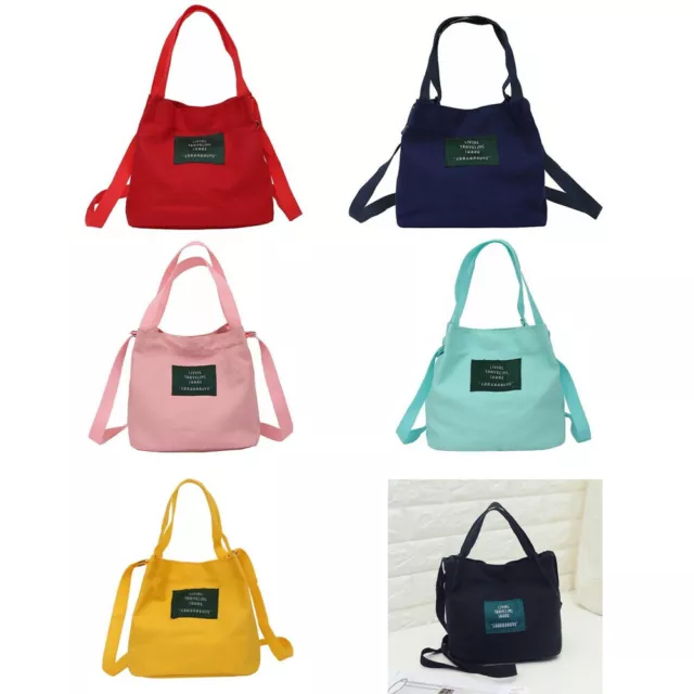 Women's Canvas Handbag Shoulder Messenger Bag Satchel Crossbody Tote Bag Gift