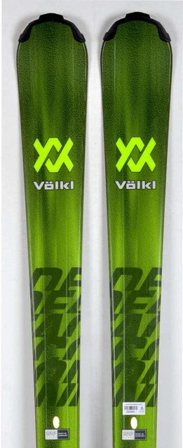 Pack Neu Ski Völkl Deacon 7.2 Blk / G + Marker Fdt 10 - Neu Lagerabbau