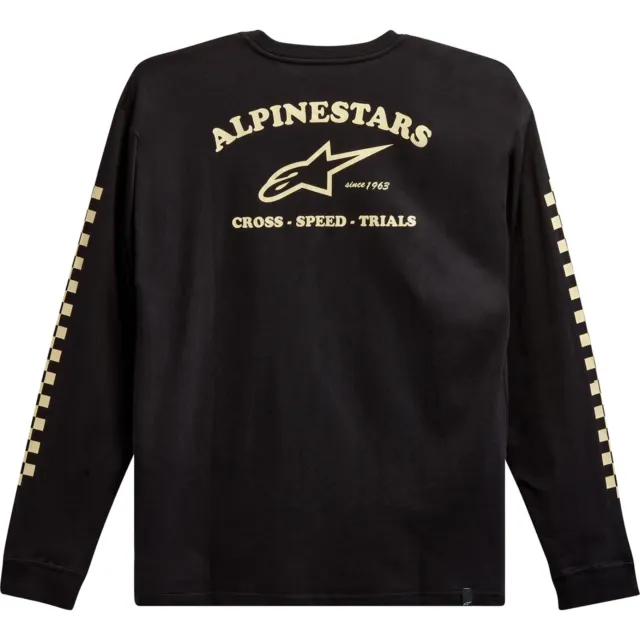 Alpinestars Sunday Long-Sleeve T-Shirt - Black - Medium 12137184010M