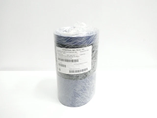 Ammeraal Beltech EM 8/2 00+05 Dark Blue Conveyor Belt 10ft-7in 12in